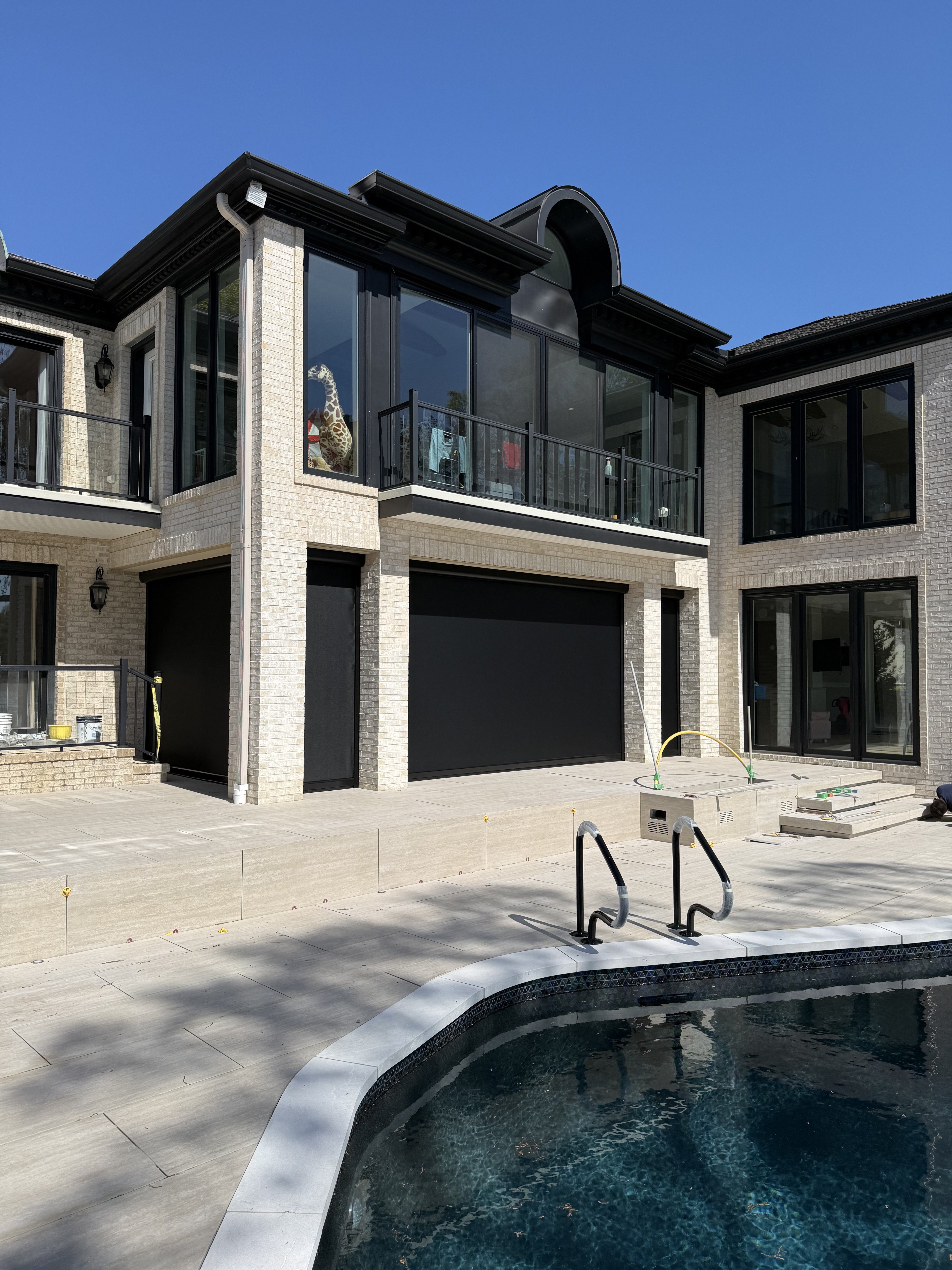 Exterior Shades & Screens installation in Bonita Springs, Florida