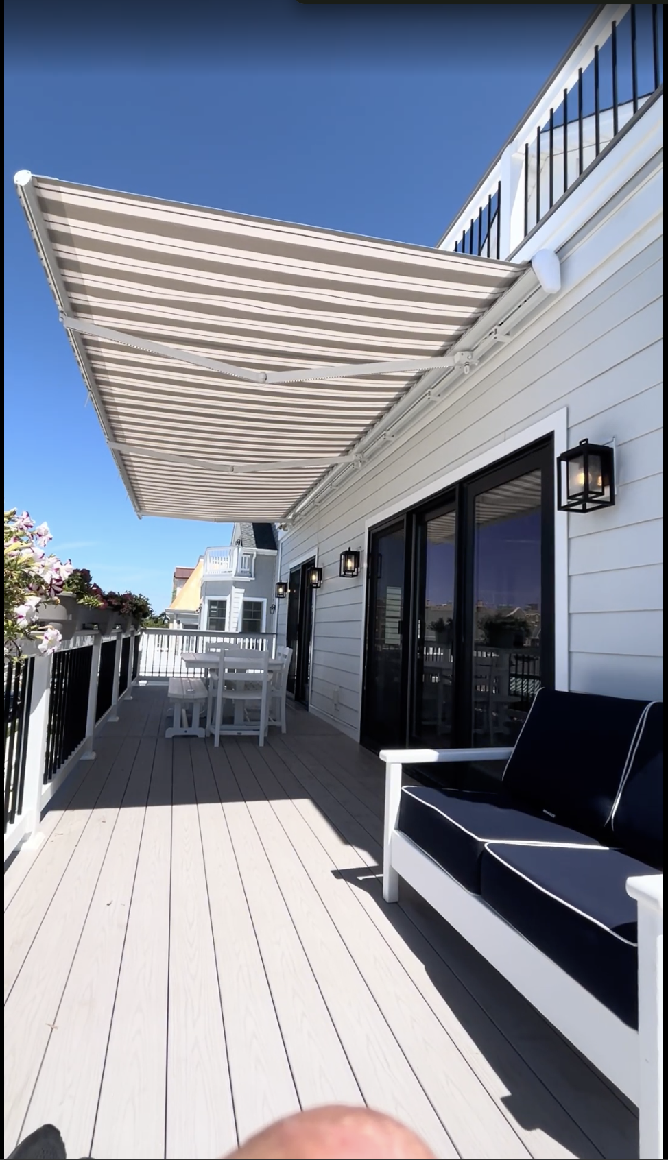 Retractable Awnings installation in Bonita Springs, Florida